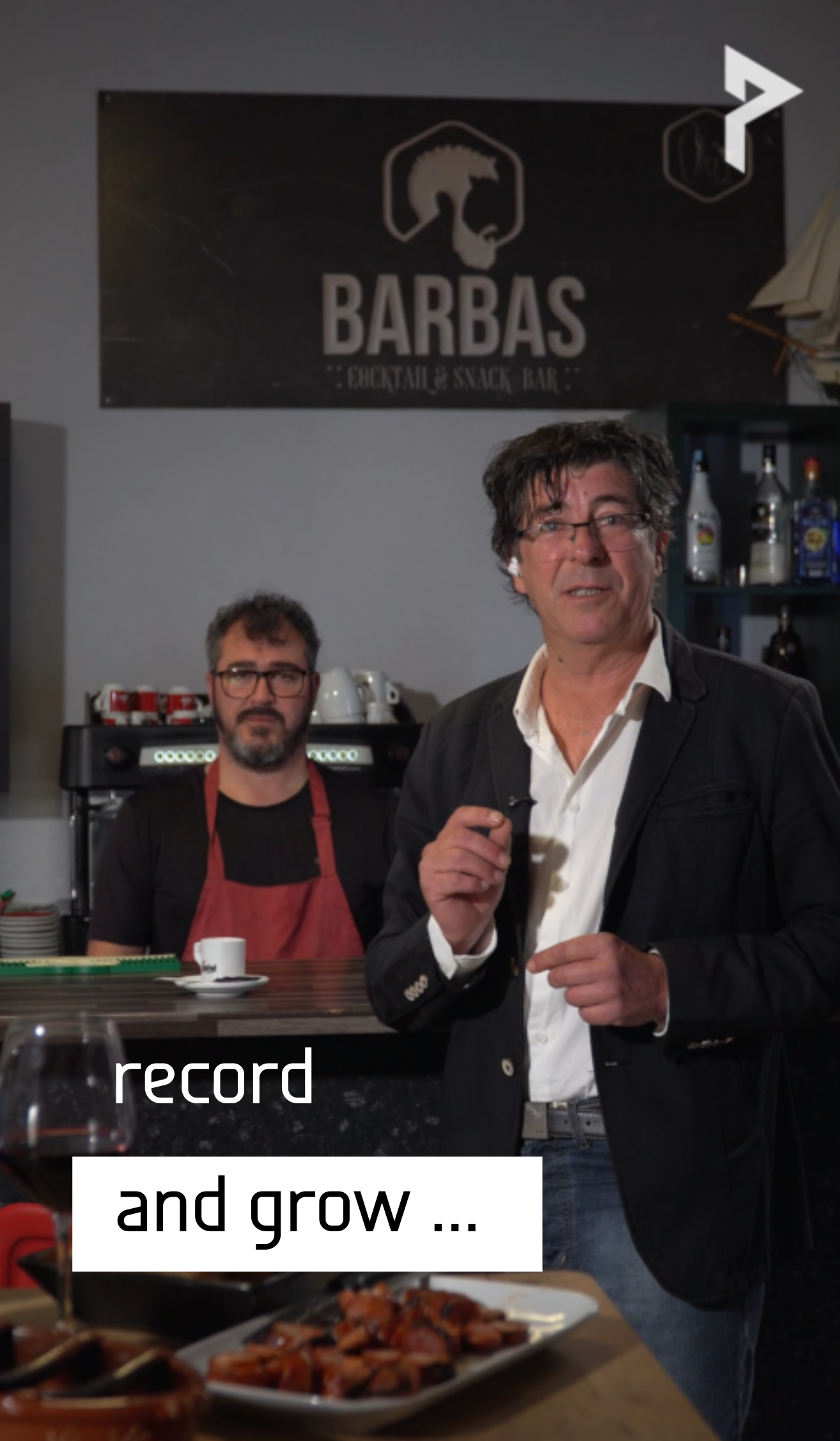 I helped a business film their first video